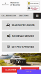 Mobile Screenshot of maseratiofseattle.com